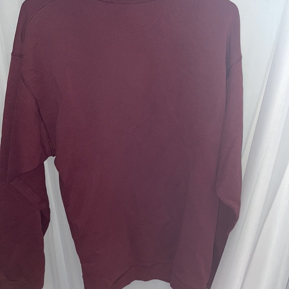 Maroon “Work/Craft” Thin Worn Sweatshirt - Picture 7 of 7
